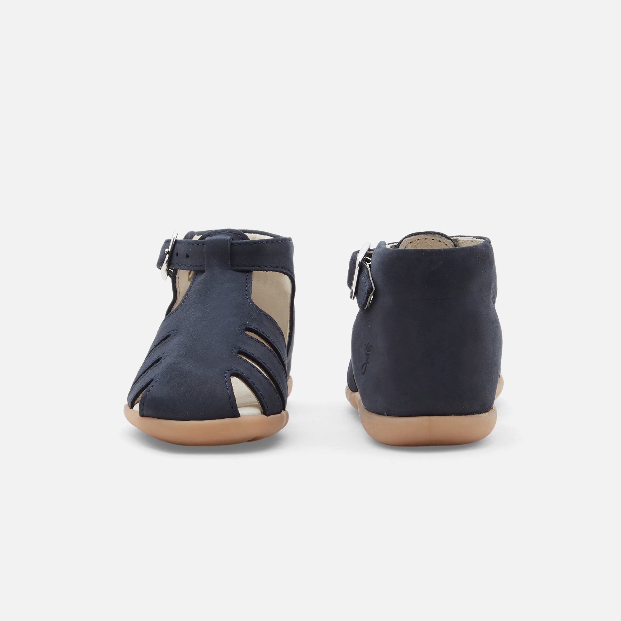 34 QTY / MARINE JACADI CHAUSSURES CUIR MOUETTE
