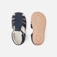 34 QTY / MARINE JACADI CHAUSSURES CUIR MOUETTE