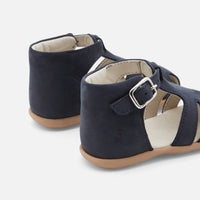 34 QTY / MARINE JACADI CHAUSSURES CUIR MOUETTE