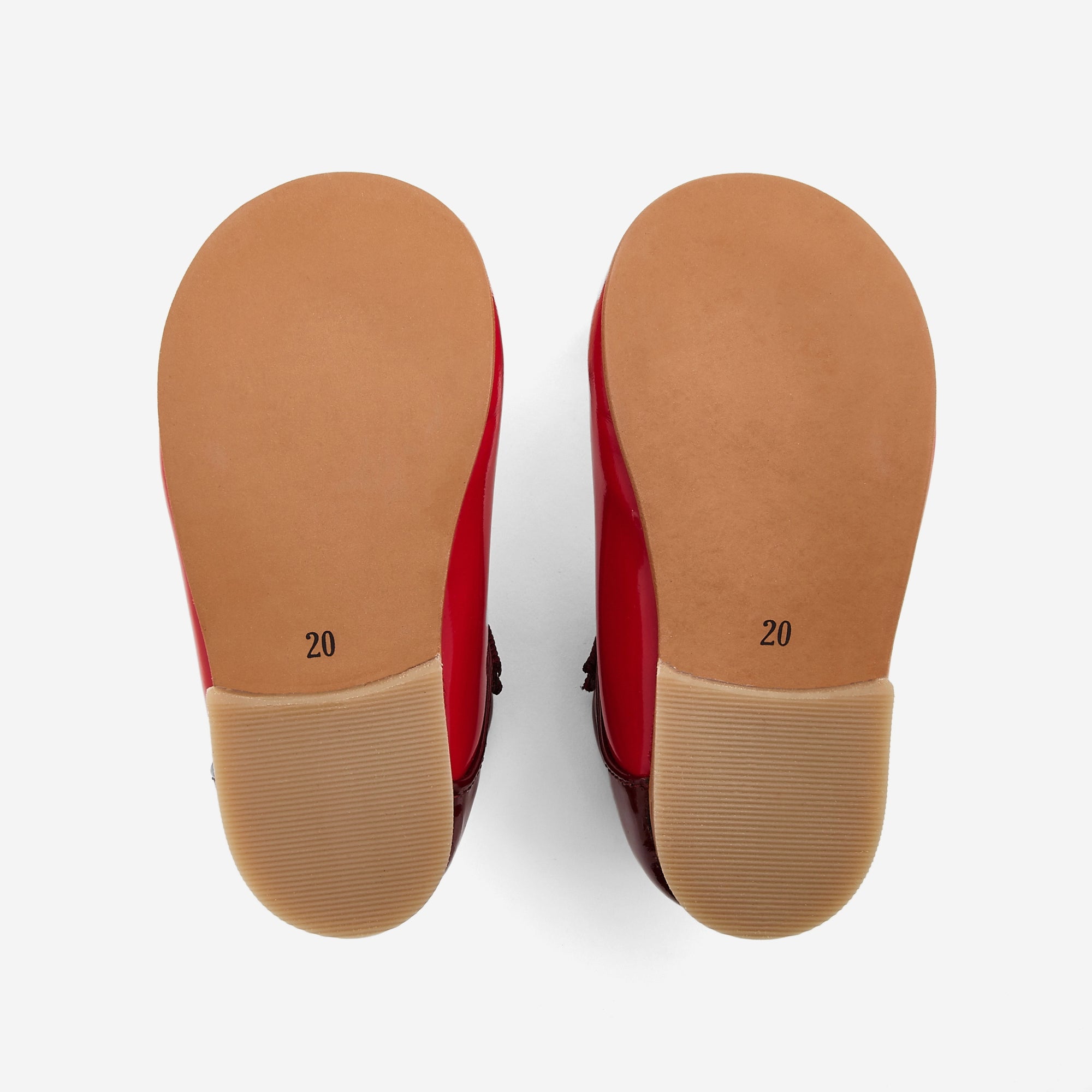 0 QTY / ROUGE/BORDEAU CHAUSSURES CUIR BANELLE VERNIS