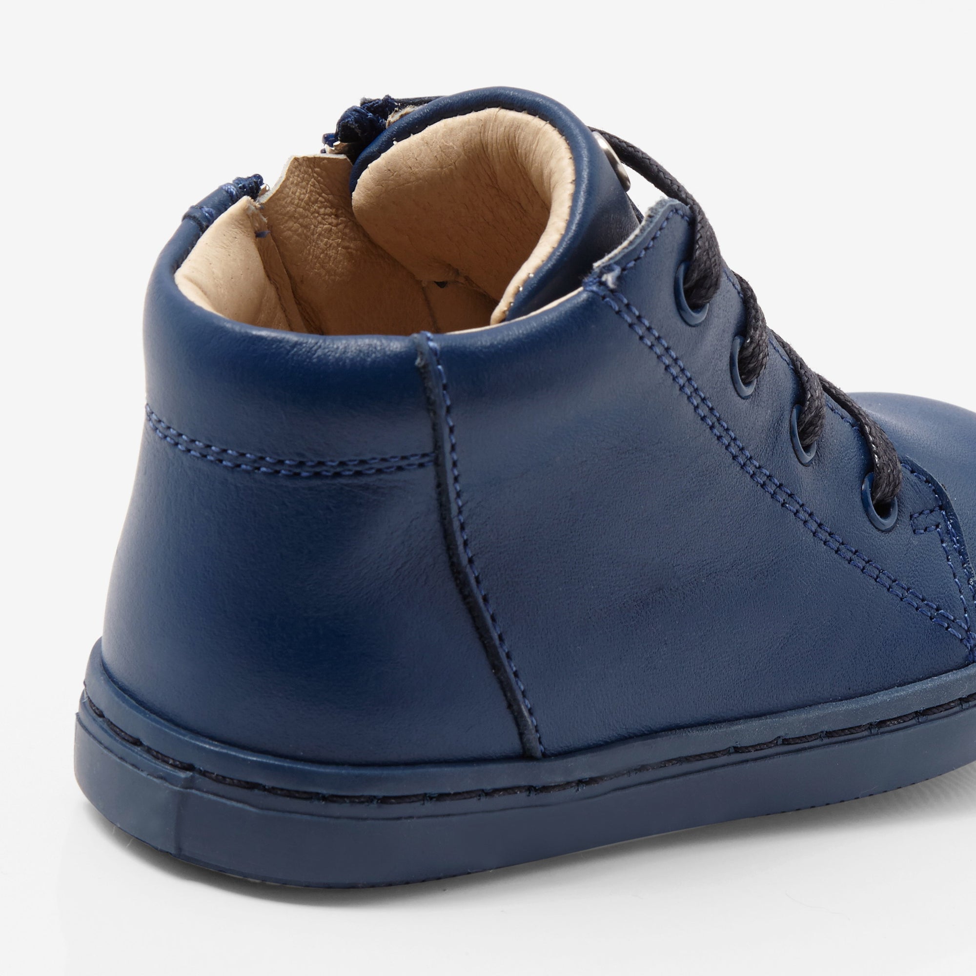 1 QTY / BLEU CHAUSSURES CUIR MAXI
