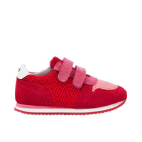 4 QTY / ROUGE/MULTICO CHAUSSURES CUIR COQUELICOT