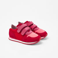 4 QTY / ROUGE/MULTICO CHAUSSURES CUIR COQUELICOT