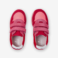 4 QTY / ROUGE/MULTICO CHAUSSURES CUIR COQUELICOT