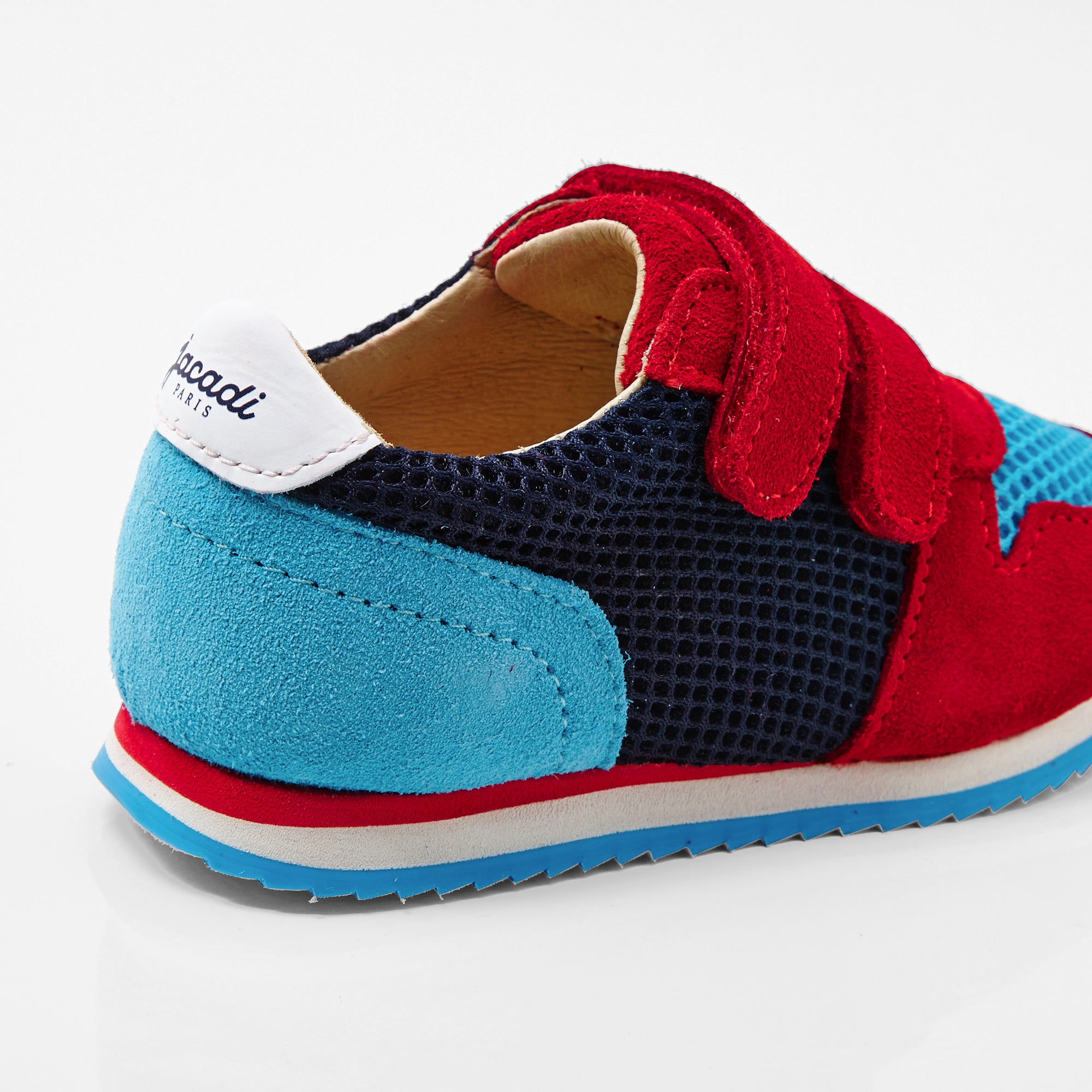 0 QTY / ROUGE/MULTICO CHAUSSURES CUIR LUCKY
