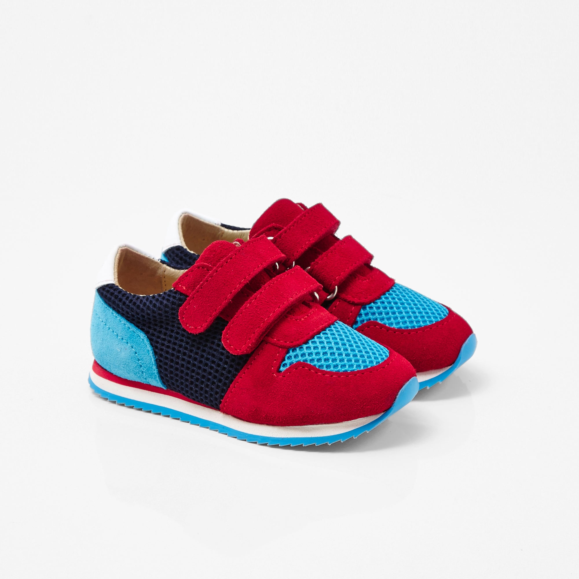 0 QTY / ROUGE/MULTICO CHAUSSURES CUIR LUCKY
