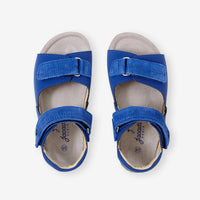 1 QTY / BLEU FAIENCE CHAUSSURES CUIR SURF