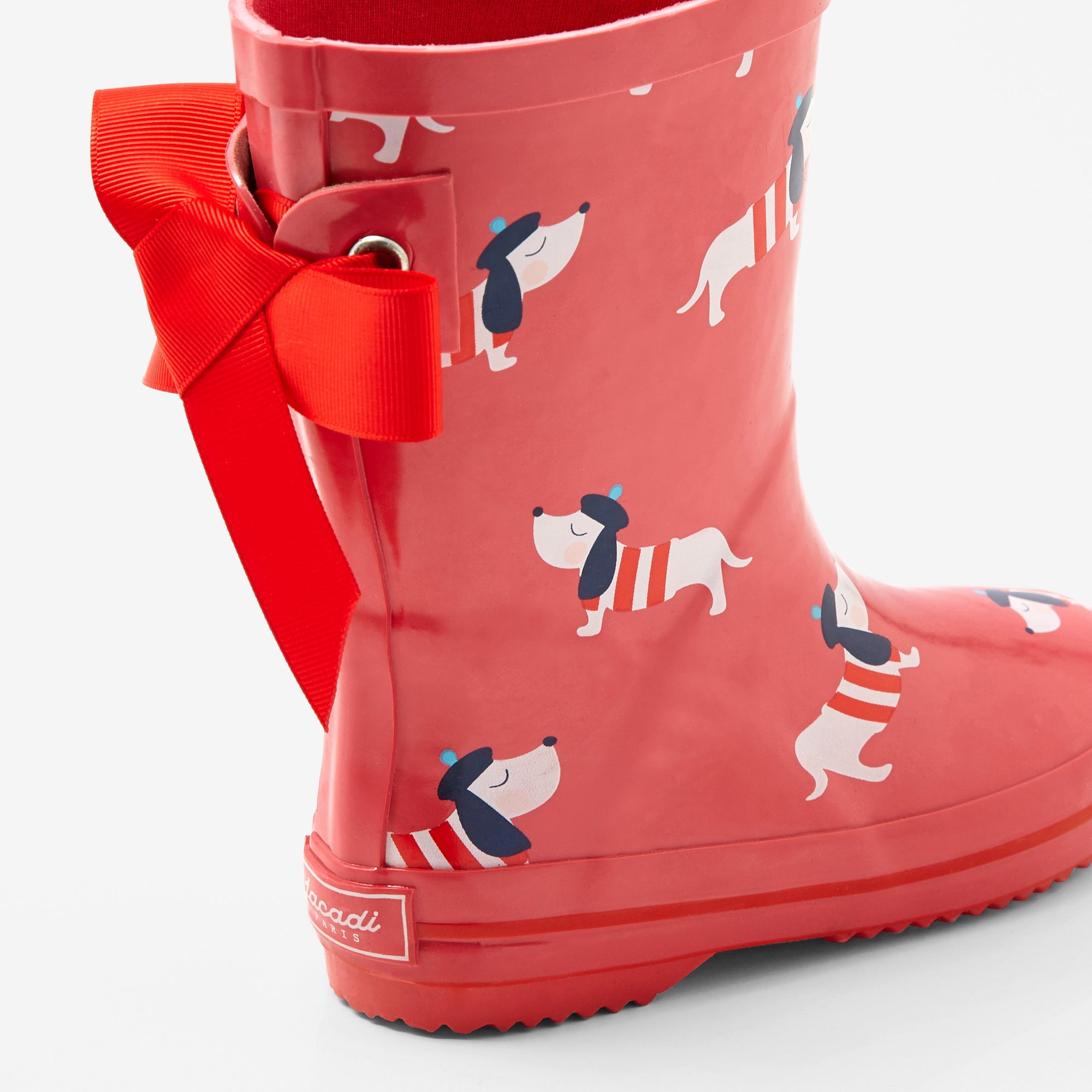 0 QTY / ROSE CHAUSSURES CUIR MASCOTTE