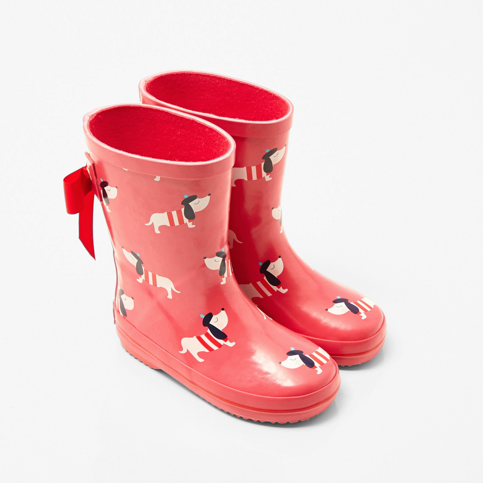 0 QTY / ROSE CHAUSSURES CUIR MASCOTTE