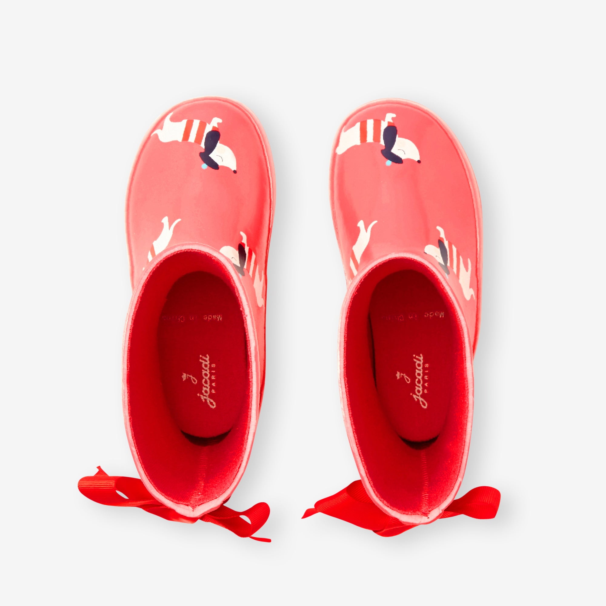 0 QTY / ROSE CHAUSSURES CUIR MASCOTTE