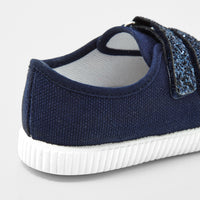 1 QTY / MARINE JACADI CHAUSSURES TOILE MAGNOLIA