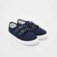 1 QTY / MARINE JACADI CHAUSSURES TOILE MAGNOLIA