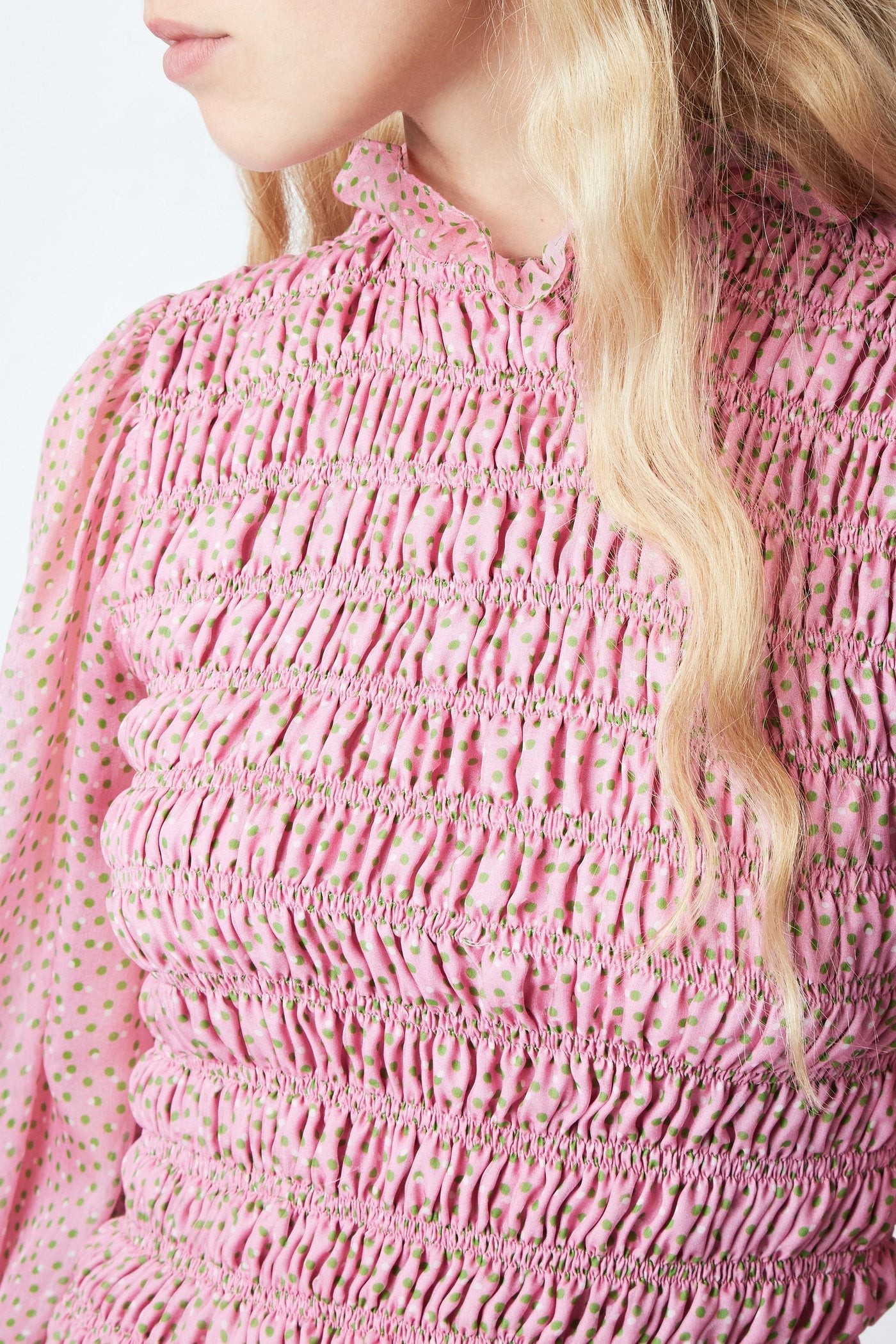 Blouse Sonny Muse en soie - Rose