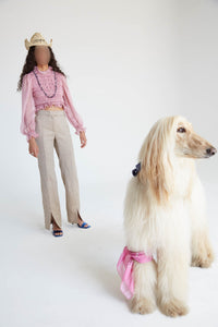 Blouse Sonny Muse en soie - Rose