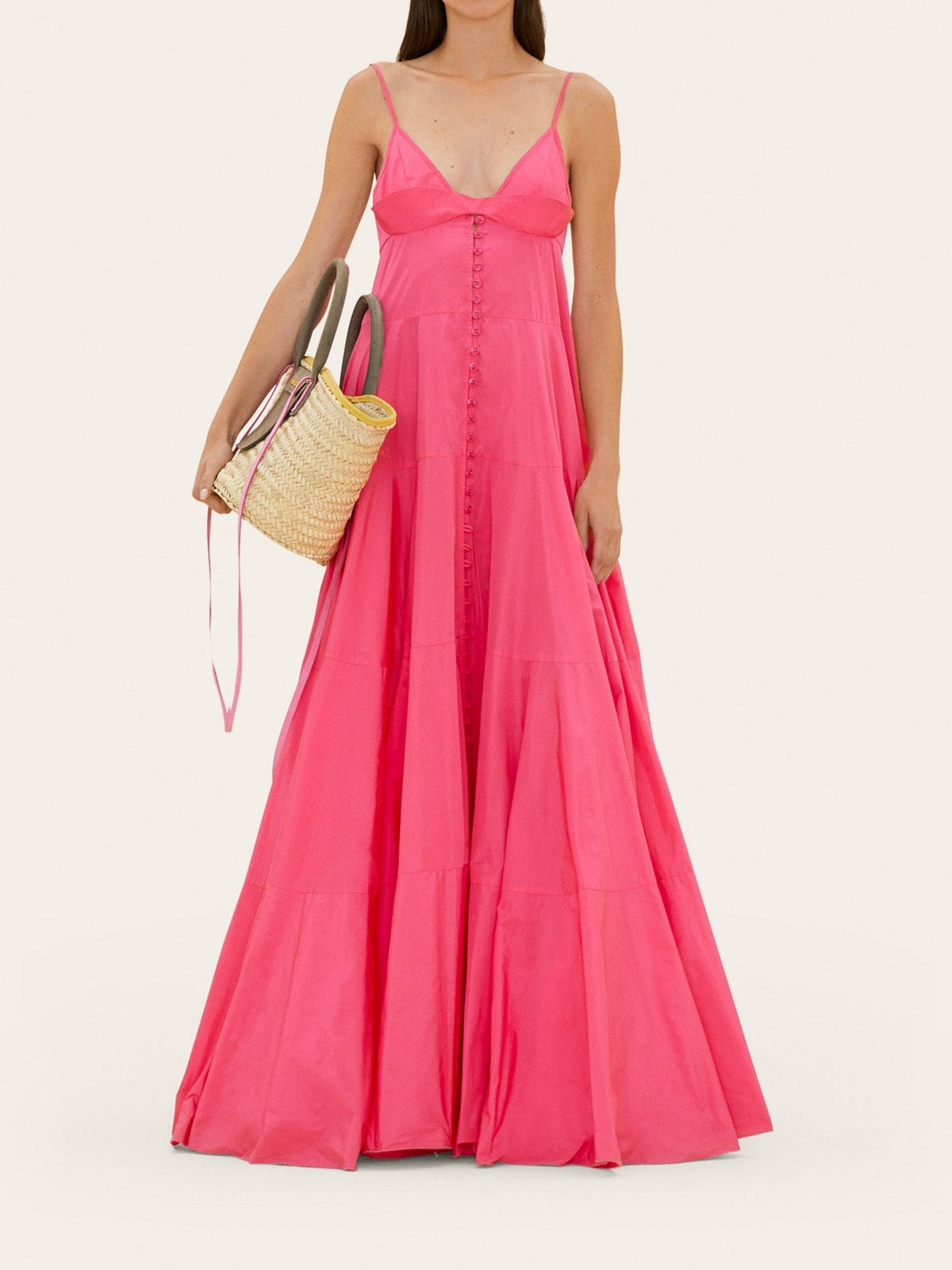 120€ / 1 sold //17 QTY / ST6%   Robe longue Manosque - Pink