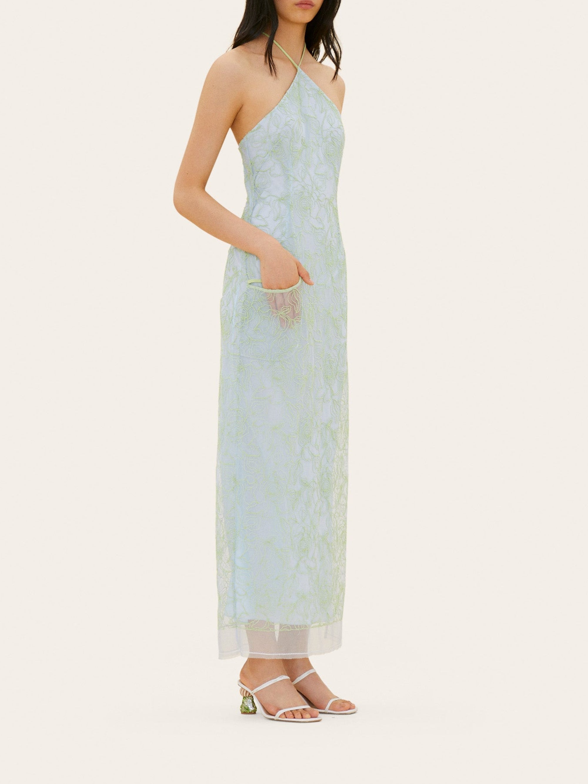 Robe Lavandou - Blue & Green