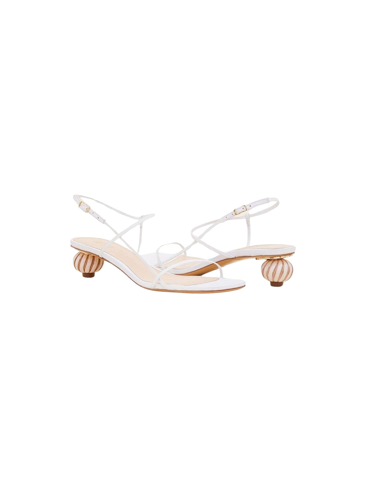 Sandales Manosque 50 en cuir - White