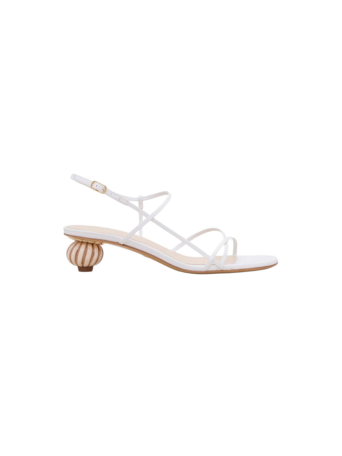 Sandales Manosque 50 en cuir - White
