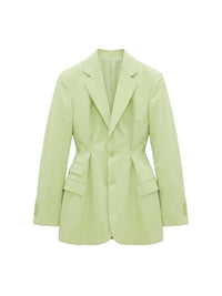 Veste Raffaella en laine mélangée - Green