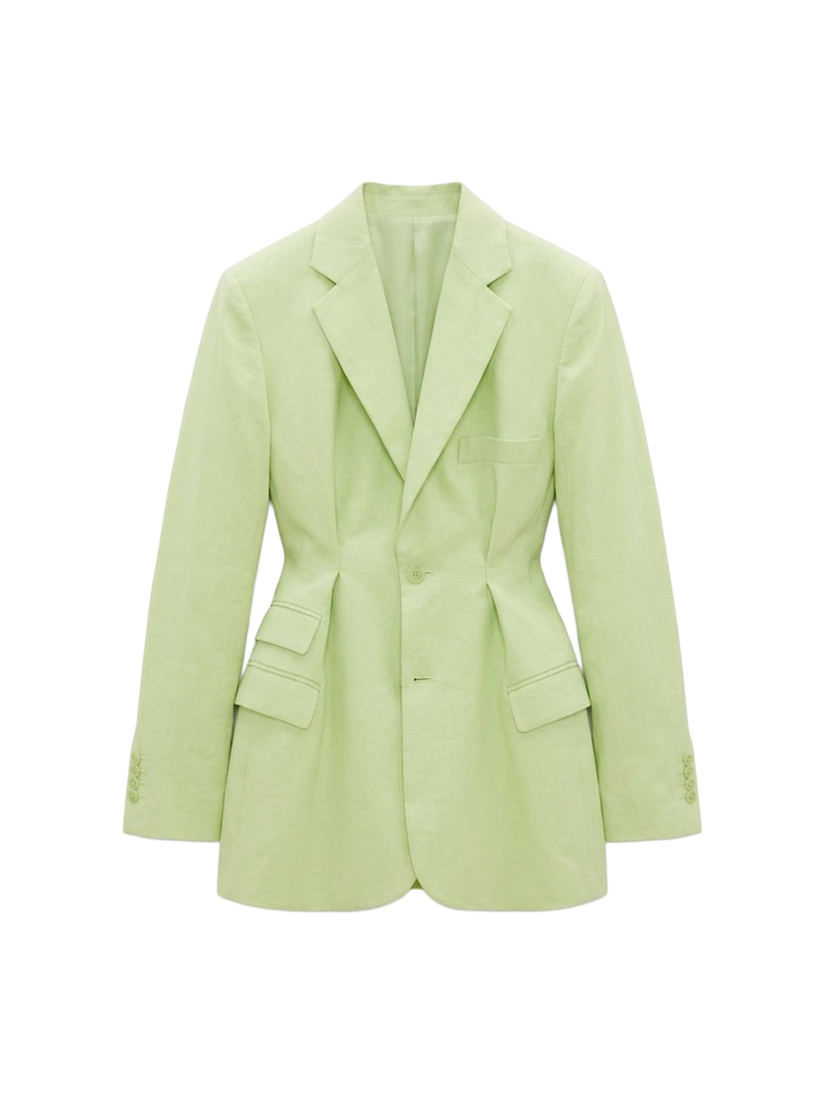 Veste Raffaella en laine mélangée - Green