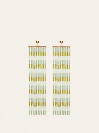 The Rideaux Earrings - Green