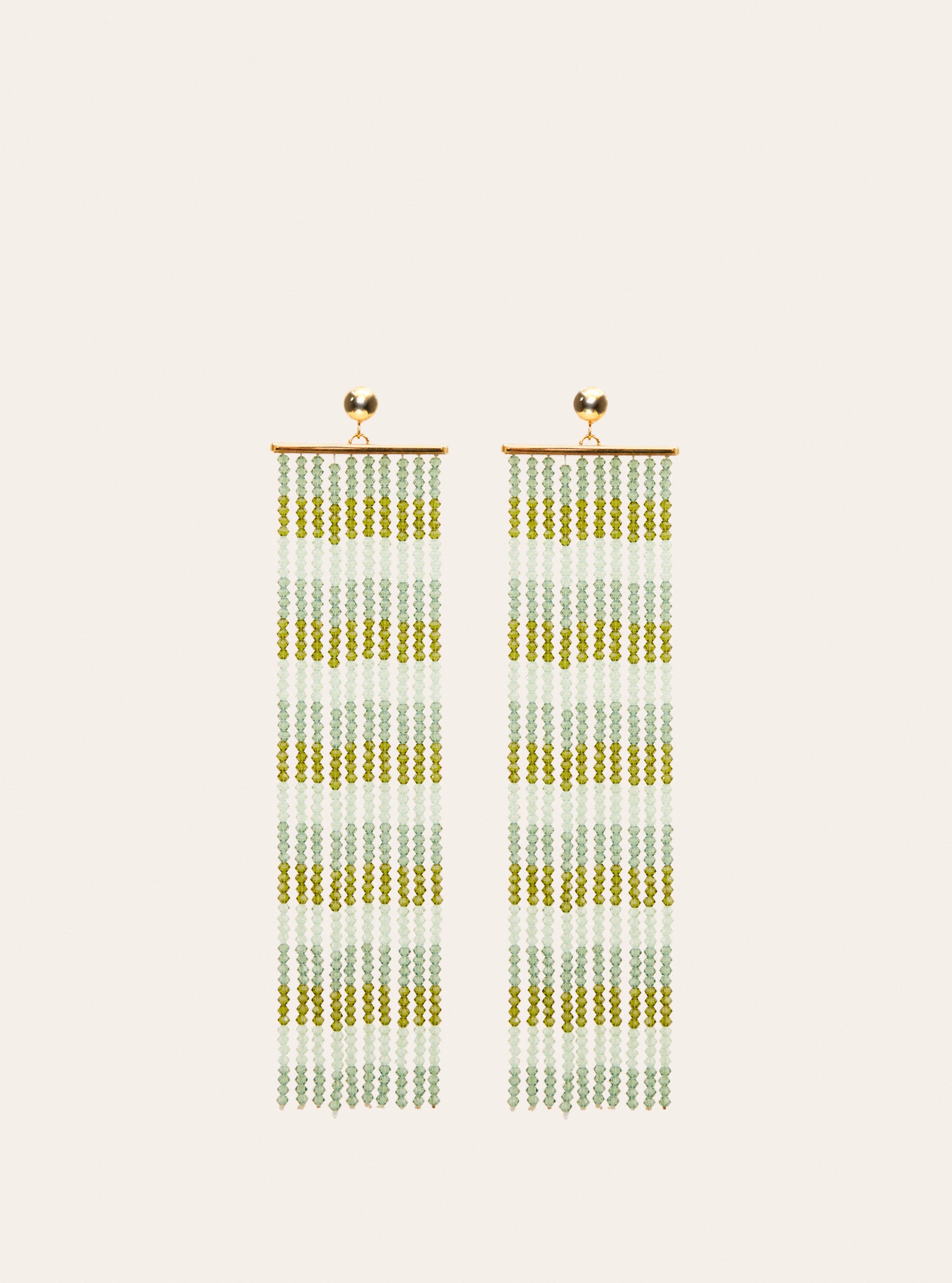 The Rideaux Earrings - Green