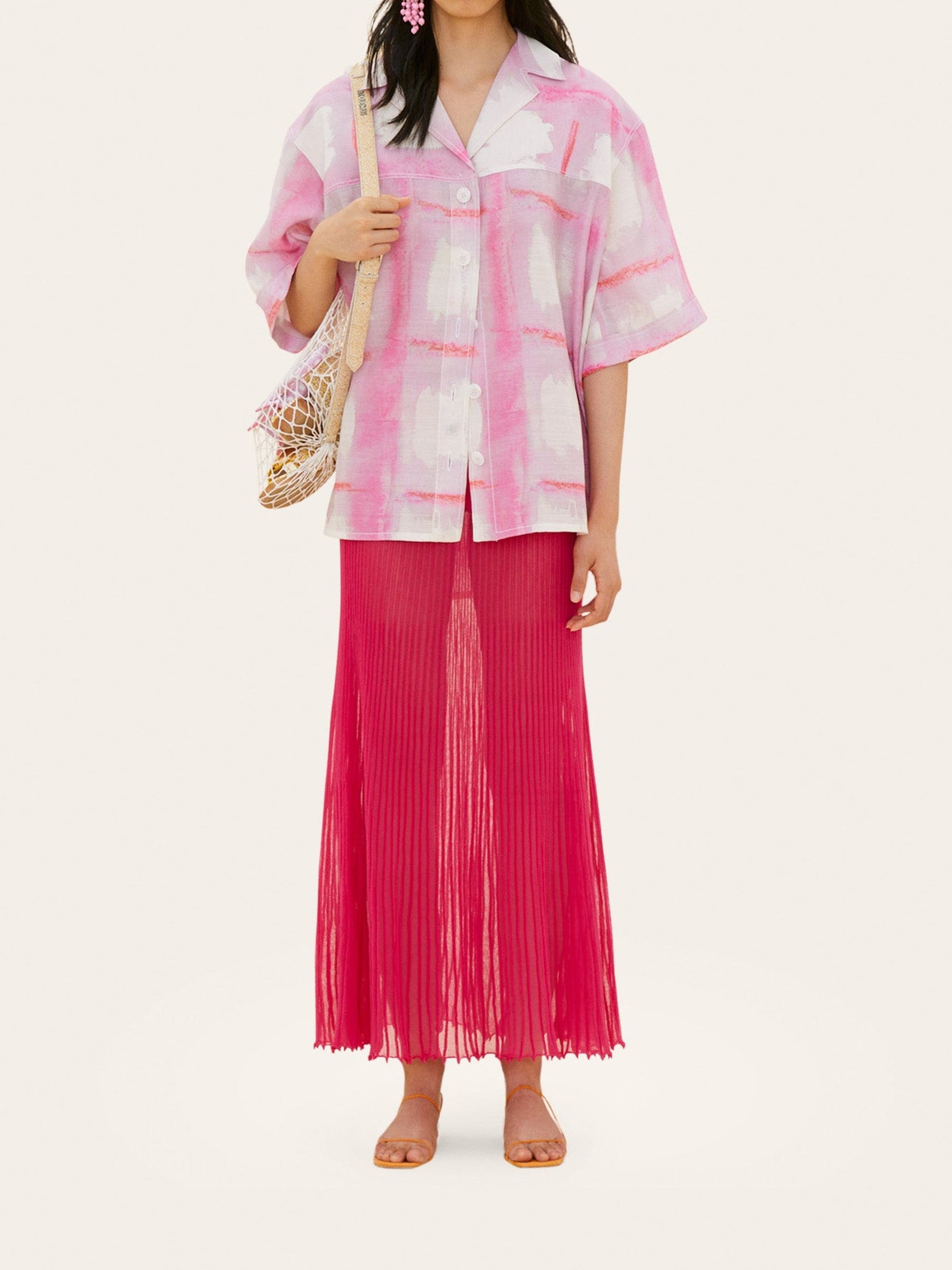 PINK LA JUPE HELADO LONGUE