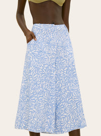 PRINT BLUE FLOWERS LE SHORT D HOMME
