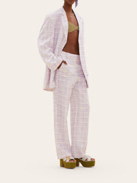 PRINT PURPLE 2 LE PANTALON ESTERO