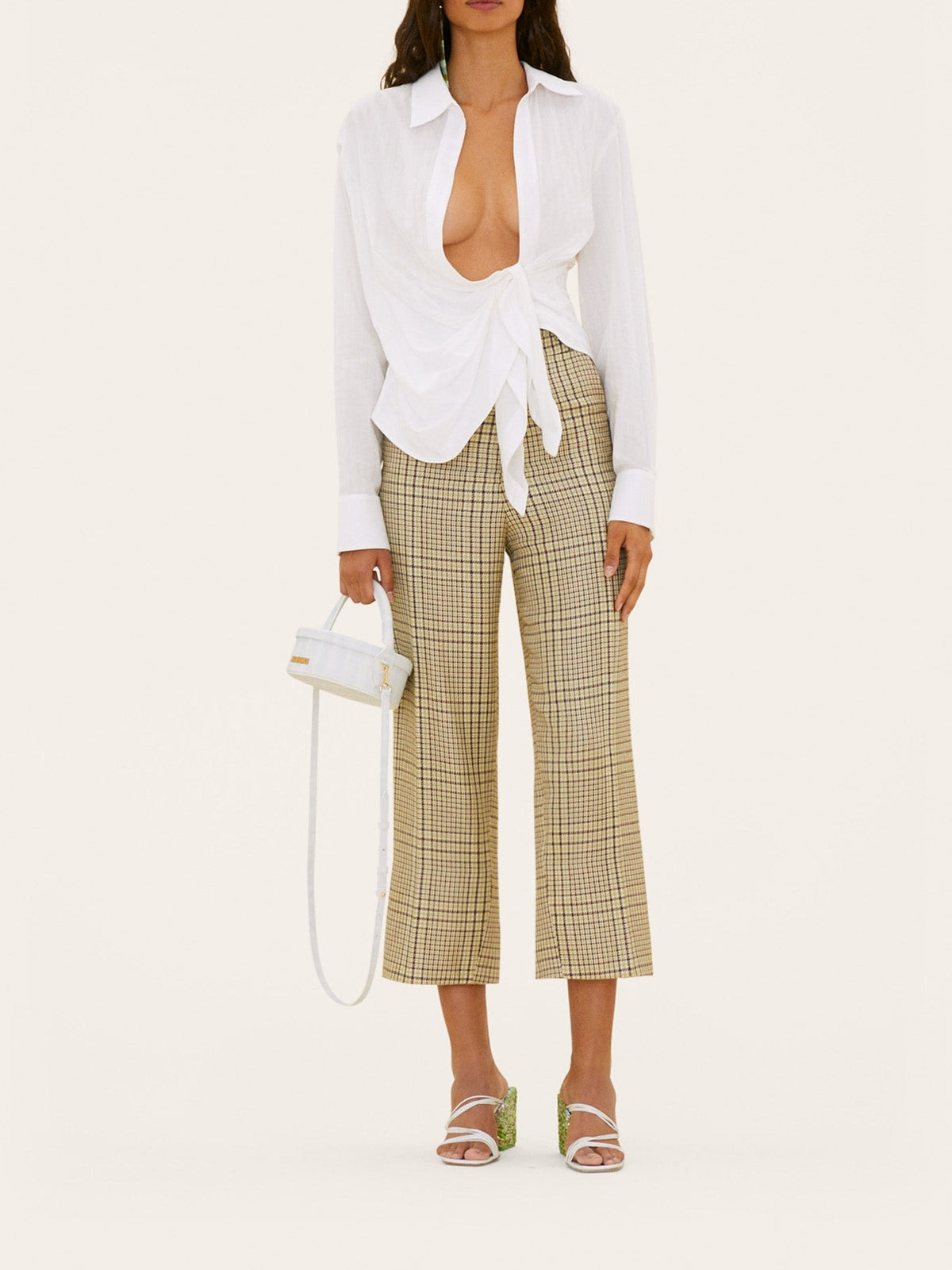 Chemise Baha à manches longues - White