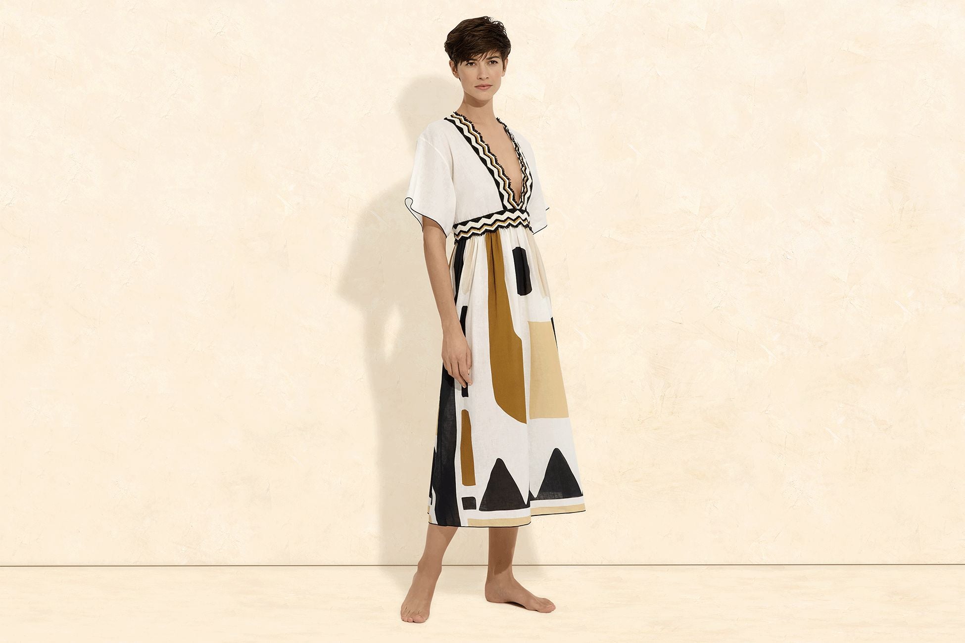 BLANC AVANA ROBE