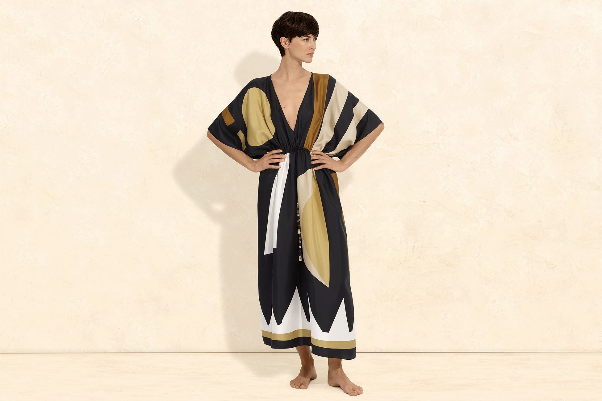 NOIR SANCHO CAFTAN