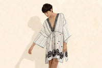 BLANC BRIGITTA CAFTAN