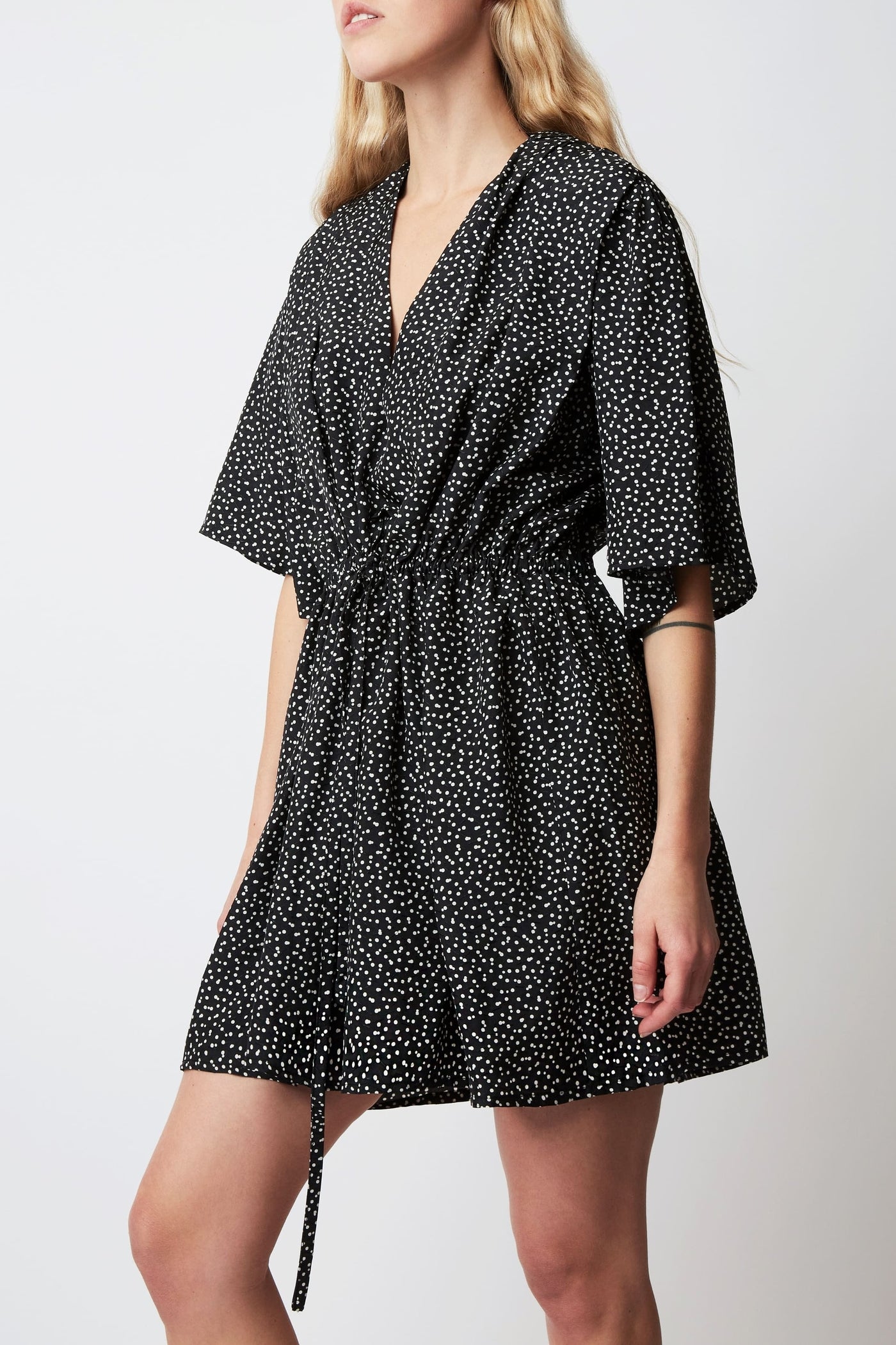 Robe courte Joker Tic Tac - Noir