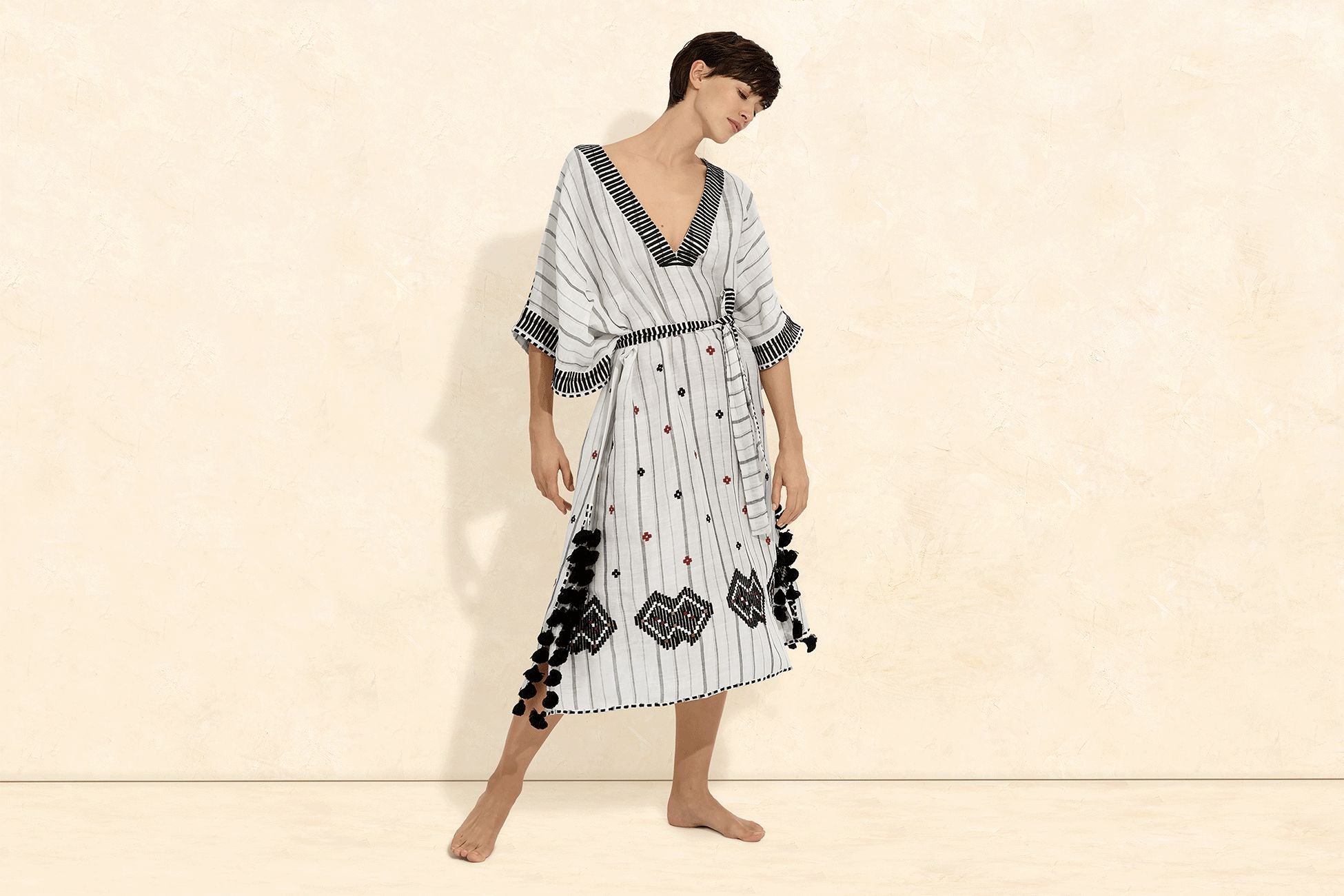 BLANC CLARA CAFTAN