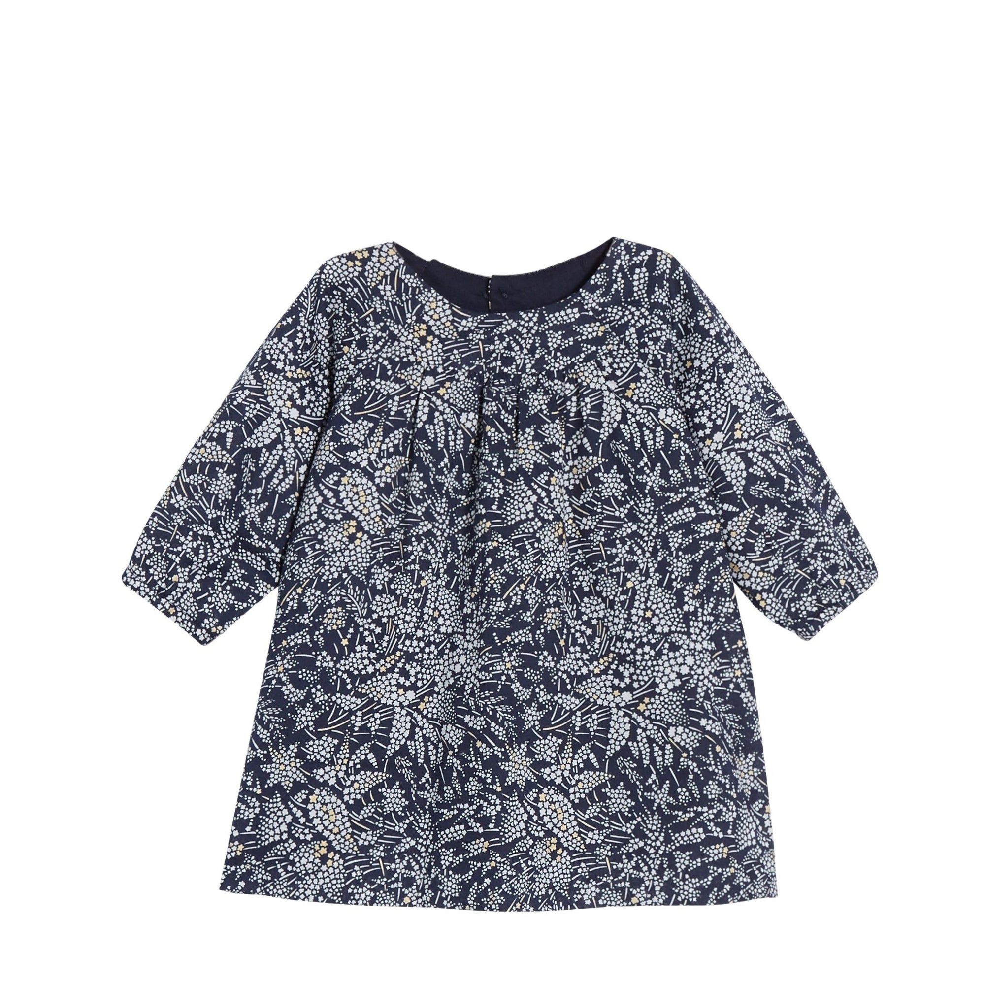0 QTY / MARINE/MULTICO PAP TUNIQUE / BLOUSE AUNERINE