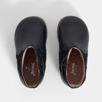 2 QTY / MARINE JACADI CHAUSSURES CUIR ETINCELLE