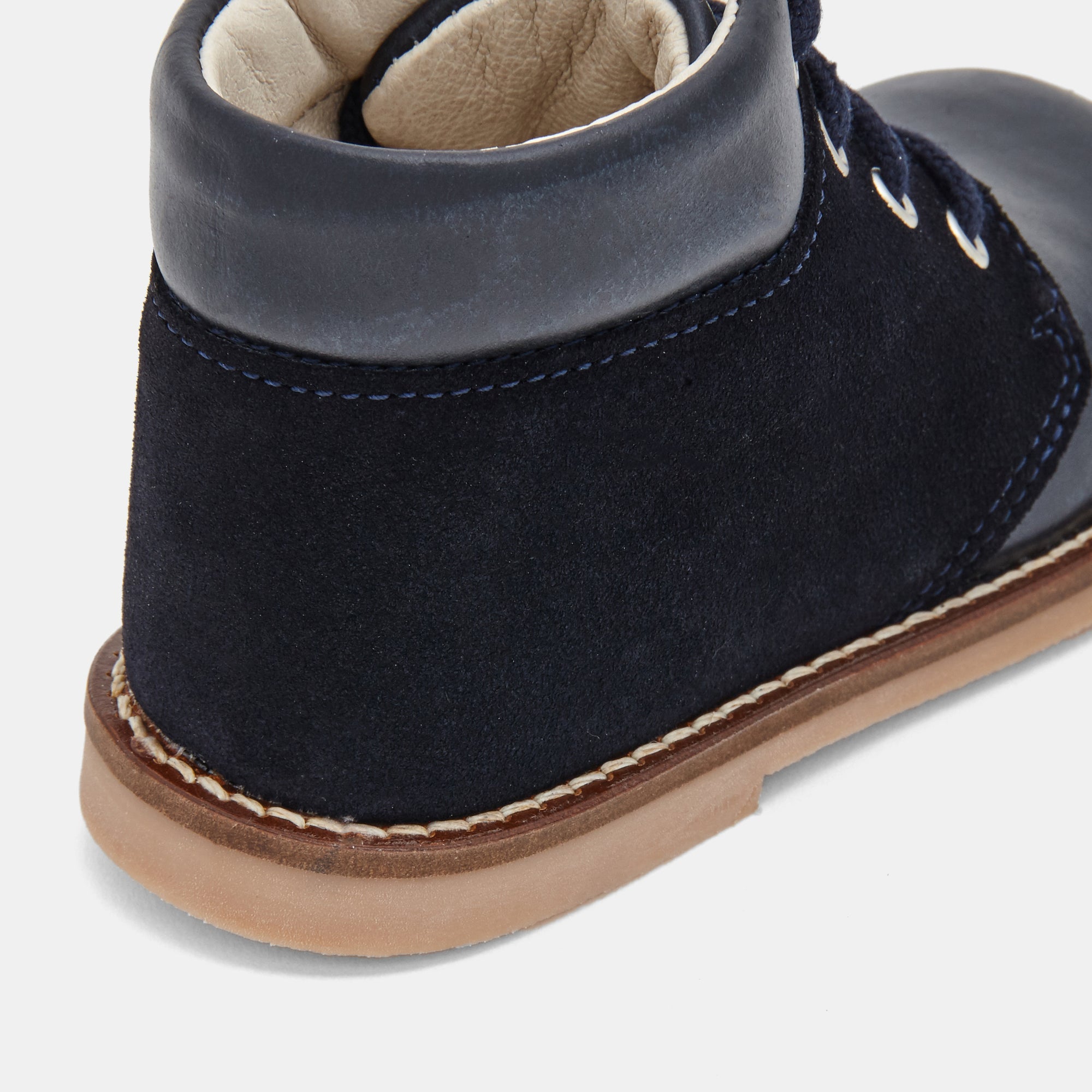 1 QTY / MARINE JACADI CHAUSSURES CUIR ENZO