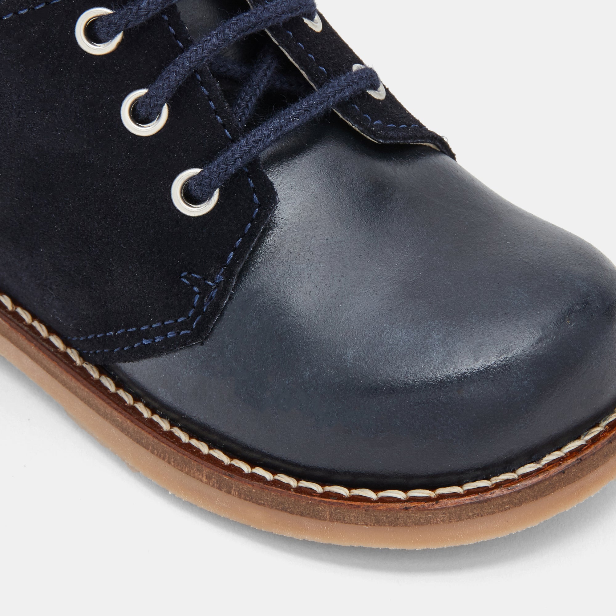 1 QTY / MARINE JACADI CHAUSSURES CUIR ENZO