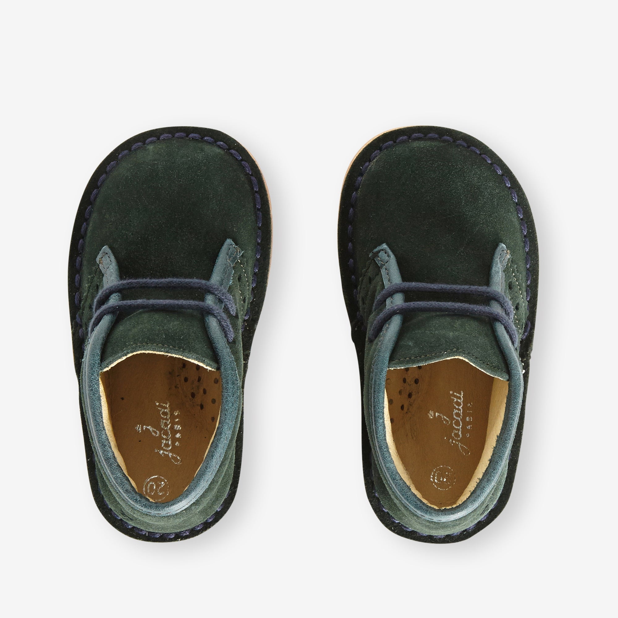 4 QTY / VERT CEDRE CHAUSSURES CUIR CHARLES