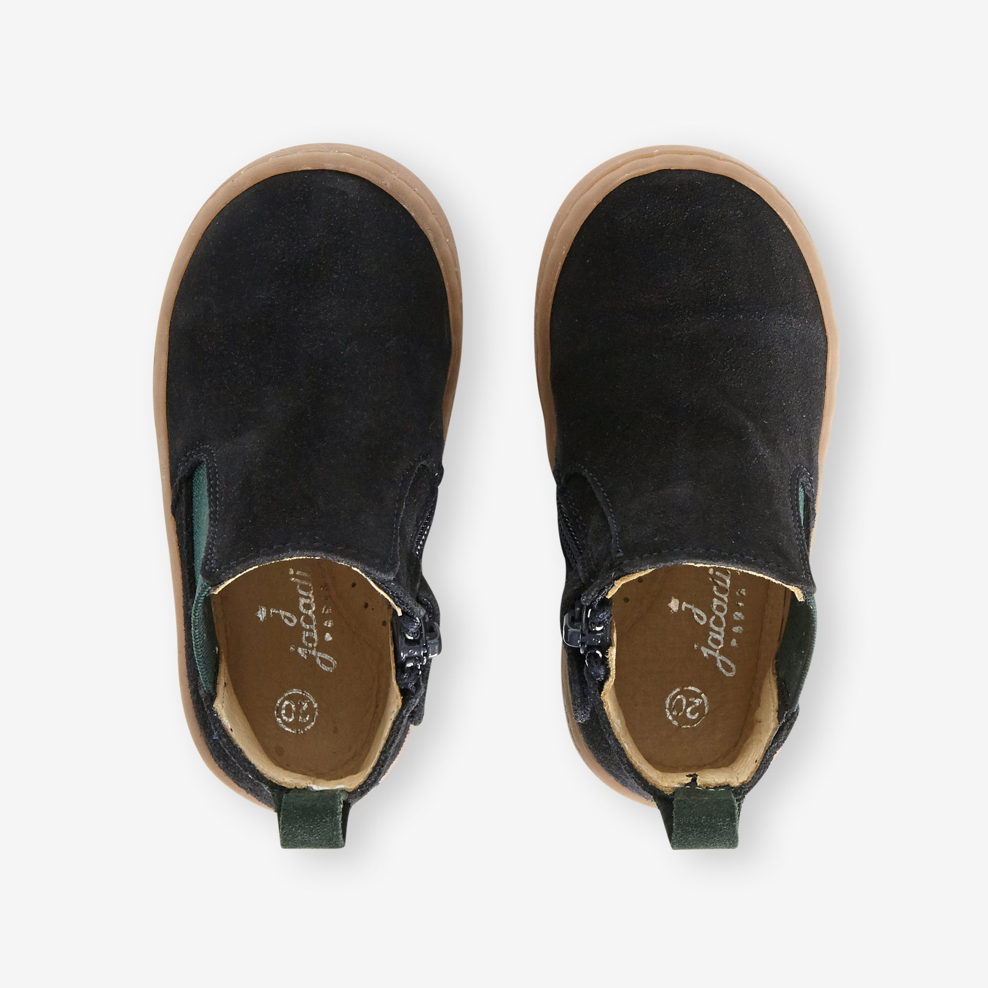 20 QTY / MARINE JACADI CHAUSSURES CUIR LUCAS