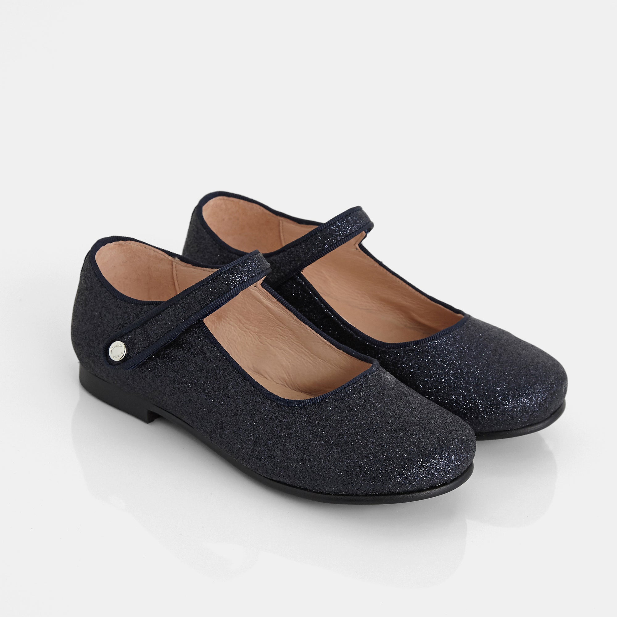 21 QTY / BLEU CHAUSSURES CUIR DANELLE GLITTER