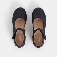 21 QTY / BLEU CHAUSSURES CUIR DANELLE GLITTER