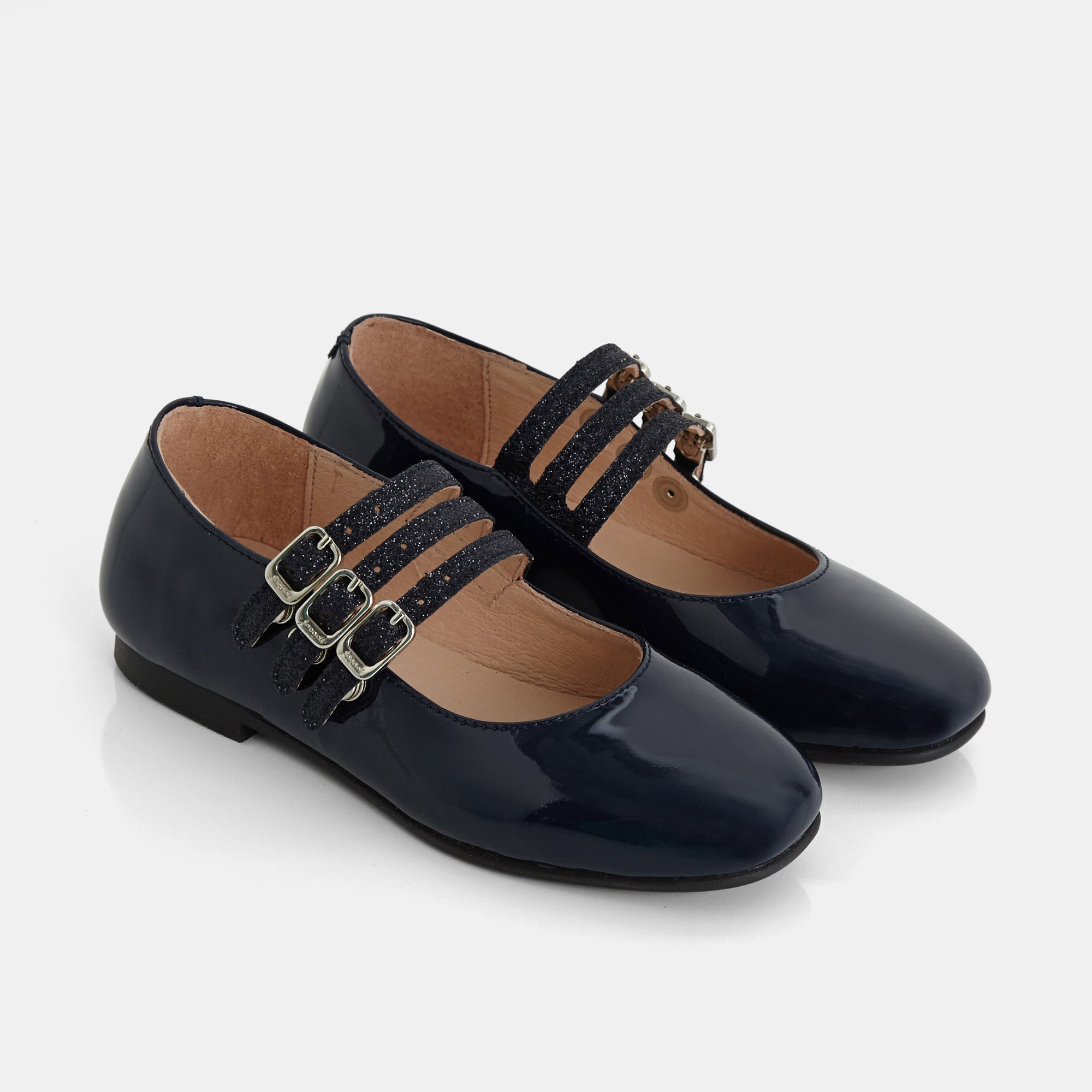 2 QTY / MARINE JACADI CHAUSSURES CUIR ESPRIT CUIR