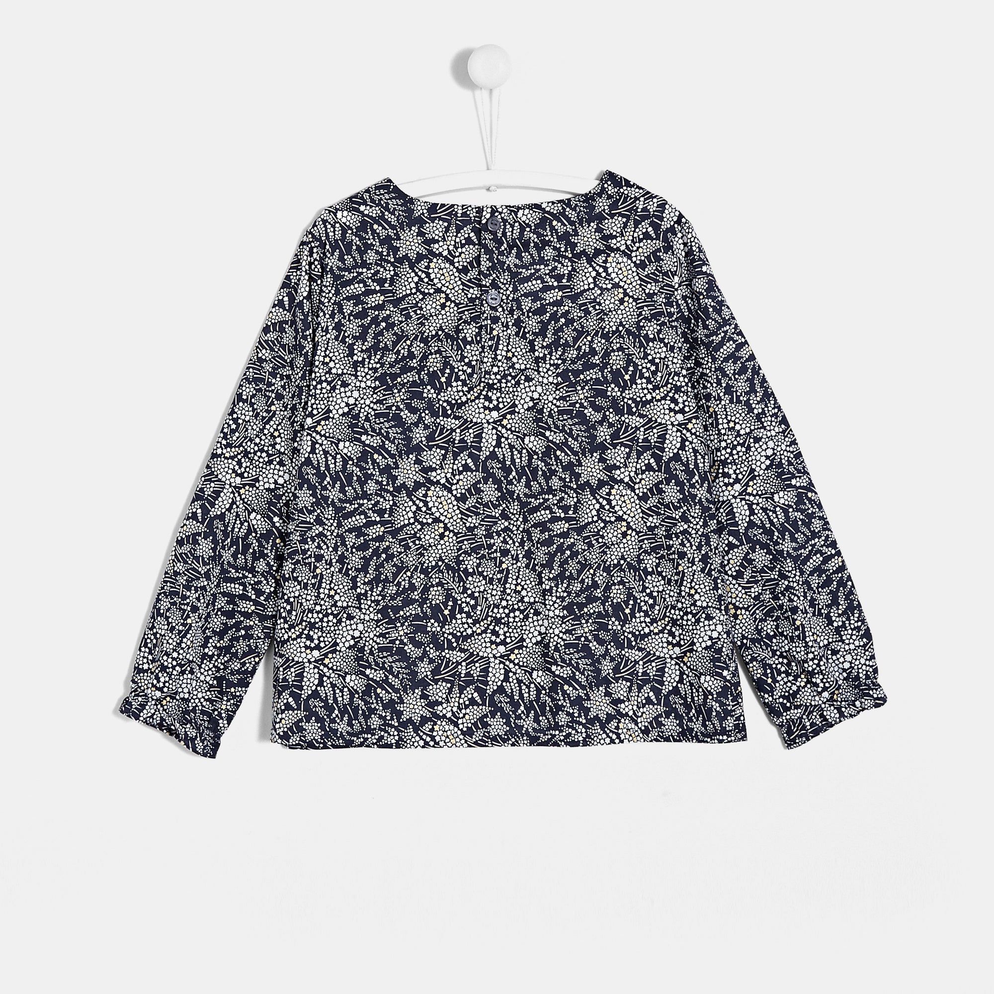 0 QTY / MARINE/MULTICO PAP TUNIQUE / BLOUSE AUNERINE