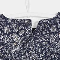 0 QTY / MARINE/MULTICO PAP TUNIQUE / BLOUSE AUNERINE