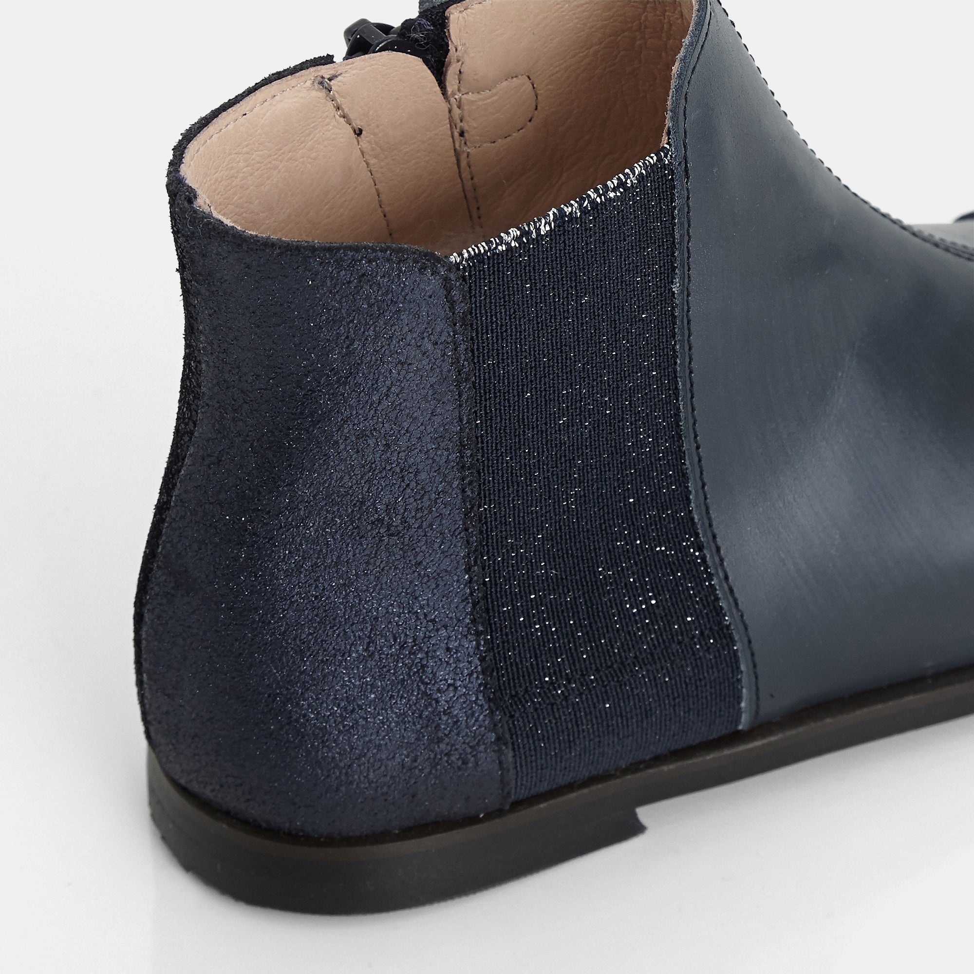 3 QTY / MARINE JACADI CHAUSSURES CUIR LOUISE
