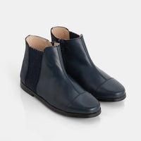 3 QTY / MARINE JACADI CHAUSSURES CUIR LOUISE