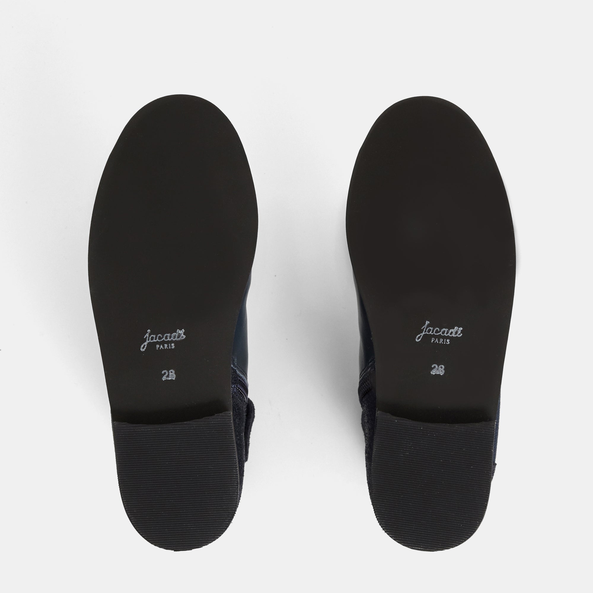 3 QTY / MARINE JACADI CHAUSSURES CUIR LOUISE