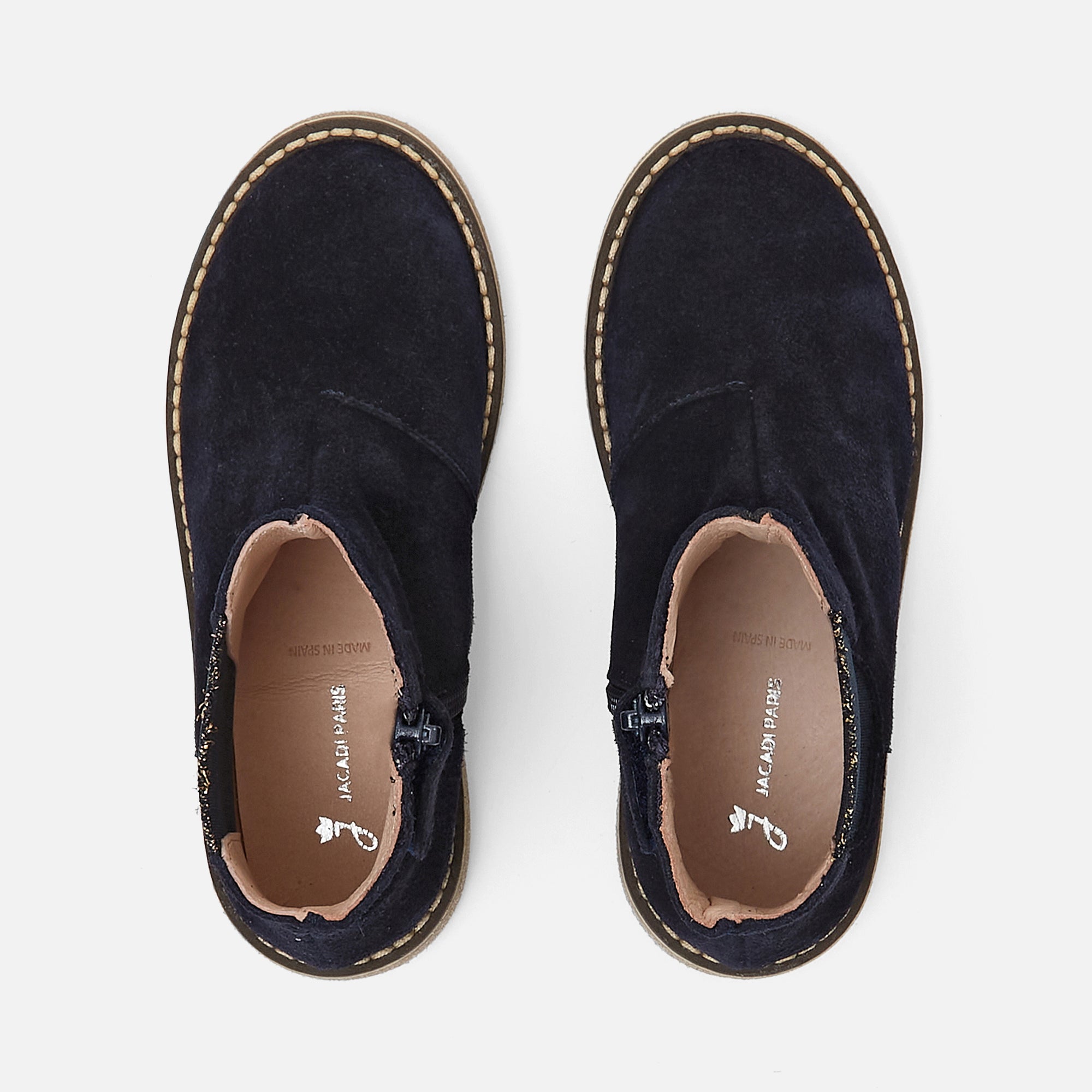 0 QTY / MARINE JACADI CHAUSSURES CUIR ELOISE